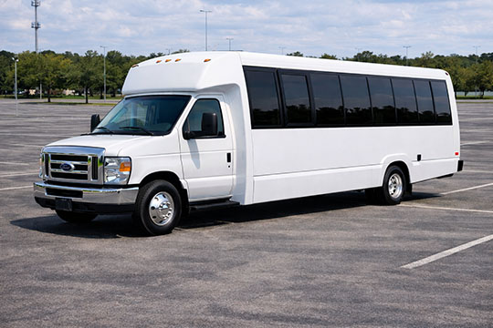 25-passenger minibus available for charter in Coral Springs, FL