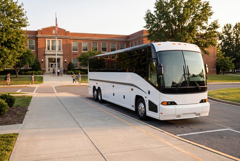 School Field Trip Bus Rentals in Coral Springs, FL